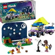 LEGO® Friends Stargazing Camping Vehicle 42603 Set with Toy Telescope, 4x4 Adventures,Girls and Boys Aged 7 Years and Over, Mini-Doll Characters Nova and Aliya, Dog Figure