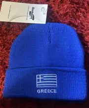 Greece Rib Knit BEANIE OFFICIAL LICENSED Burley Sekem BNWT Hat Cap