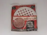 Criss Cross Lattice Fruit Meat Pie-Top Cutter Saves The Juice! Vintage Clough