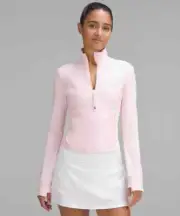 New Lululemon Define Cropped Jacket Nulu Strawberry Milkshake SZ 6- LW3HJFS STMI