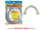 BOSTON 1.2m - 4m Expandable Washing Machine And Dishwasher Drain Hose + Bracket