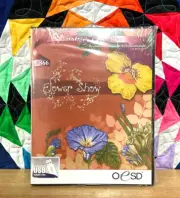 OESD Embroidery Design Collection #866 Flower Show -Multi-Format USB/ BRAND NEW!