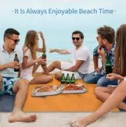 Blanket Beach Sandproof Waterproof Portable Picnic Mat for Travel Camping Hiking