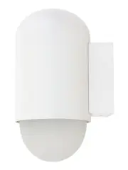 Pebble 1 Light Wall Bracket in White