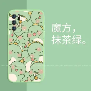 可愛小恐龍卡通殼OPPO Reno 2手機殼OPPO R9s Plus R9s R9 R17保護殼防摔殼鏡頭全包男女學生