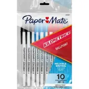 PAPER MATE (10Pc Box) KILOMETRICO 1mm Medium Point BALLPOINT PENS Biro Office AU