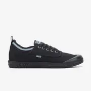 Mens Volleys International Low Volley Canvas Casual Shoes Black White