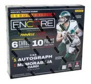 2024 PANINI ENCORE FOOTBALL HOBBY 12 BOX CASE BLOWOUT CARDS