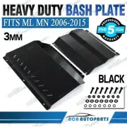 BASH PLATE SET Heavy Duty Compatible With Mitsubishi Triton ML/MN 2006-2015