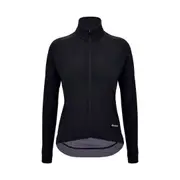 Santini RTR Women's Technical Winter Fleece Jacket - Black Size S