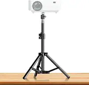 Projector Stand - Projector Tripod Stand | Adjustable Height Portable Projector Tripod Stand, Heavy Duty Travel Smart 50 For Camping