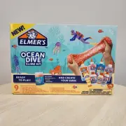 Elmer's Ocean Dive Slime Kit 9pc Set
