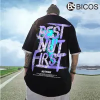 在飛比找蝦皮購物優惠-【BICOS】t恤 短袖 黑潮 BEST 落肩 上衣 寬鬆 