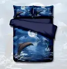 Quilt Duvet Doona Cover Set Single Double Queen King Bed Size Dolphin
