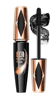 Mascara Liquid Eyelash Extensions - False Lash Effect Mascara | Gentle Mascara With Zero Clumps For Natural-Looking Lashes, Build Plump Eye Make-Up