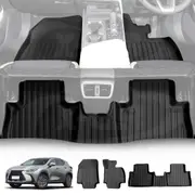 3D All-Weather Floor Mats for Lexus NX Series NX250 NX350 NX350h NX450h 2022-2025 Heavy Duty Carpet Liners Accessories