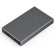 Orico M.2 NVME USB-C 3.2 Gen.2 10Gbps Dual Bay Enclosure, Support 4TB Single Slot [BM2C3-2N-GY]