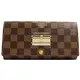 Juliet茱麗葉精品 Louis Vuitton LV N63179 SARAH 棋盤格紋限量圖案扣式長夾(同M61734) 停產現金價$24,800