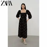在飛比找Yahoo!奇摩拍賣優惠-ZARA 國內正品代購  TRF 女裝 亞洲限定 刺繡連身裙