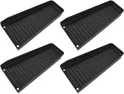 Gutter Guards Downspout Extender, Ultra Tough Plastic Downspout Block, Rainwater Drainage for House Foundations with Fixing Screws (Black)