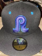 Pretty Lights x Jiberish New Era 5950 Fitted Black Rainstorm 7 1/4 SAME DAY SHIP