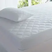 New Double Bed Size Anti Dust Mite Mattress Protector 100% Cotton Healthguard