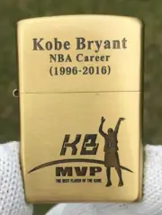 Zippo Kobe Bryant Lakers Engaraved Rare Custom Handmade Golden Lighter