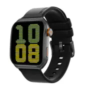 Weofly Edge 2 1.85inch AMOLED Curved Dislay 60Hz Refresh Rate Smooth 3ATM Waterproof Voice Assistant bluetooth Call Hear