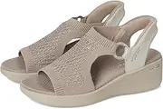 [Skechers] Women's Martha Stewart's Pier-lite-Park Path Hands Free Slip-ins Wedge Sandal