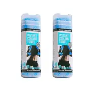 2 Pcs Washable Reusable Ice Cooling Towel Outdoor Sport Jogging Cycling Gym Cloth