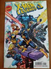X-MEN LEGENDS #1 BOOTH COVER MARVEL COMICS Wolverine, Cyclops. Psylocke, Beast