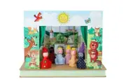 PUPPET THEATRE - 6 puppets, 6 stages, original handmade from CZECH REPUBLIC