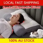 Cervical Pillow Ergonomic Contour Memory Foam Orthopedic Neck Support Bed Pillow