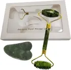 Jade Roller Gua Sha Set,Jade Roller Facial Roller,Face Roller Massager, Face Mas