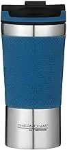 THERMOcafe by Thermos Vacuum Insulated Travel Cup, 350ml, Blue, HV350DB6AUS