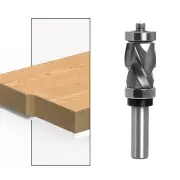 "1/2"" Shank Carbide CNC Router Bit Milling Cutter Bearing Trimming Ultra-Perfomance Compression Flush Trim For Wood"