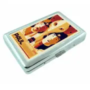 Paul Em1 Silver Metal Cigarette Case RFID Protection Wallet
