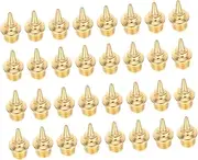 [BIUDECO] 32pcs Spikes Sprinting Shoes Supplies Lighter Weight Spikes Short Shoes Nails Sprint Sports Shoes Nail Track Spikes Metal Nails Short Running Supplies