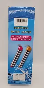 1500w 120V Electric Immersion Water Heater Portable Hot Bath Tub Water Warmer...