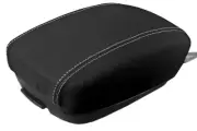 Console Lid Pull Over Cover Leather for Kia Borrego 2009-2011 White Stitch