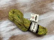 Noro MADARA Yarn 219 yards/100 grams wool silk alpaca color #9 yellow green