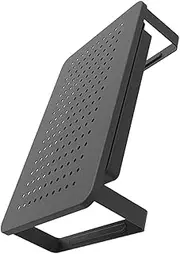 PC Ergonomic Monitor Riser Stand with Heat Dissipation Height Laptop Rack for Desktop Organization Stylish Iron Design for Home Office Use