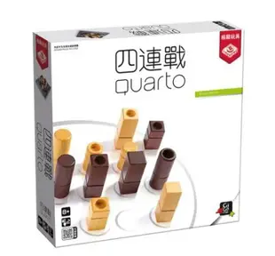 四連戰 Quarto 繁體中文版 高雄龐奇桌遊 正版桌遊專賣 栢龍