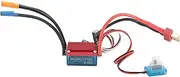 XIASABA 25A Brushless ESC Strong Anti Interference RC Electronic Speed Controller Ideal for 1/14 and 1/16 Scale RC Cars and Boats Aluminum Alloy and Plastic Material 41x28x17mm Si
