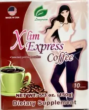 Longreen Xlim Express Coffee (Selected Premium Coffee) 10 Sachets (Pack of 24)