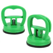 Suction Cup Plastic Ergonomic Ruler Handle For Quilting Ruler Template(Green804)