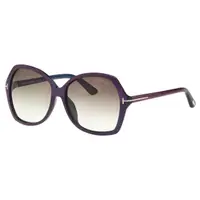 在飛比找momo購物網優惠-【TOM FORD】經典 太陽眼鏡(藍+紫色)