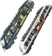 2Pcs Electric Train for Realistic High Speed Train Tracks for Ages Educational Boys and Safe Material for Early Learning