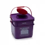 Presale Idc Medical Cytotoxic Waste Container 10L Square - Purple Single