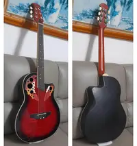 在飛比找Yahoo!奇摩拍賣優惠-稀有很新的FLODA電民謠吉他、電木吉他‧便宜出售